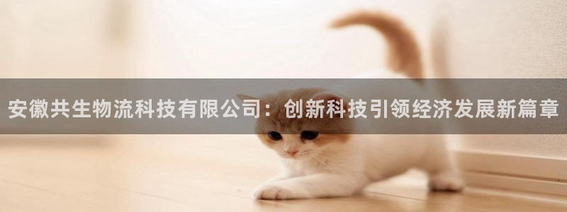 ,优游国际免费：安徽共生物流科技有限