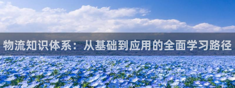 优游国际官网平台：物流知识体系：从基