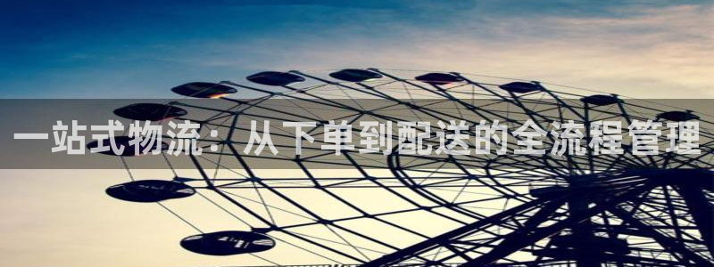 ,优游国际注册流程：一站式物流：从下