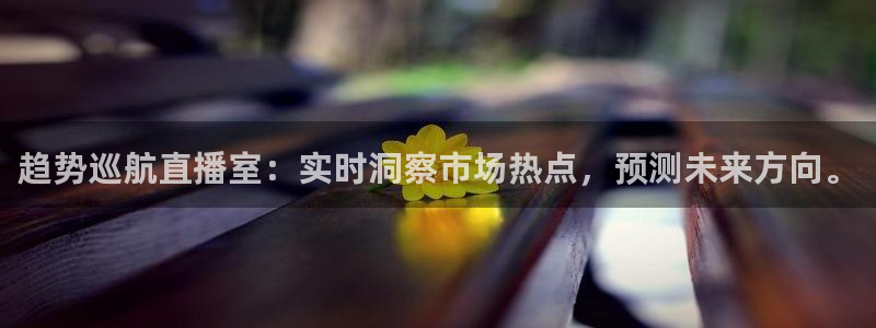 黑白直播体育app官网：趋势巡航直播室：实时洞察市场热点，预测未来方向。